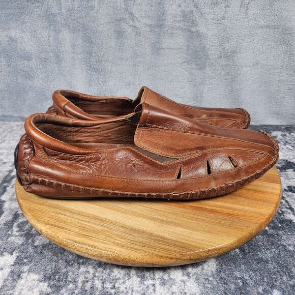 Pikolinos Jerez Loafers Shoes Mens Size 11.5-12 US 45 EU Brown Leather Slip On main image 6